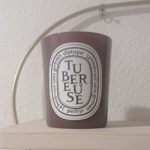 Empty Diptyque Tubereuse Candle in Rich Brown Empty/clean